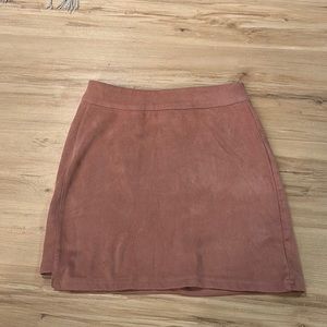 Super soft light pink straight skirt!